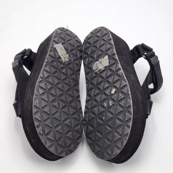 Cushionaire Sassy Black Platform Sandals Size 7 - Picture 7 of 10